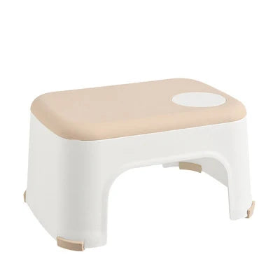 Thicken Plain Bathroom Stools Living Room Non-slip Bath