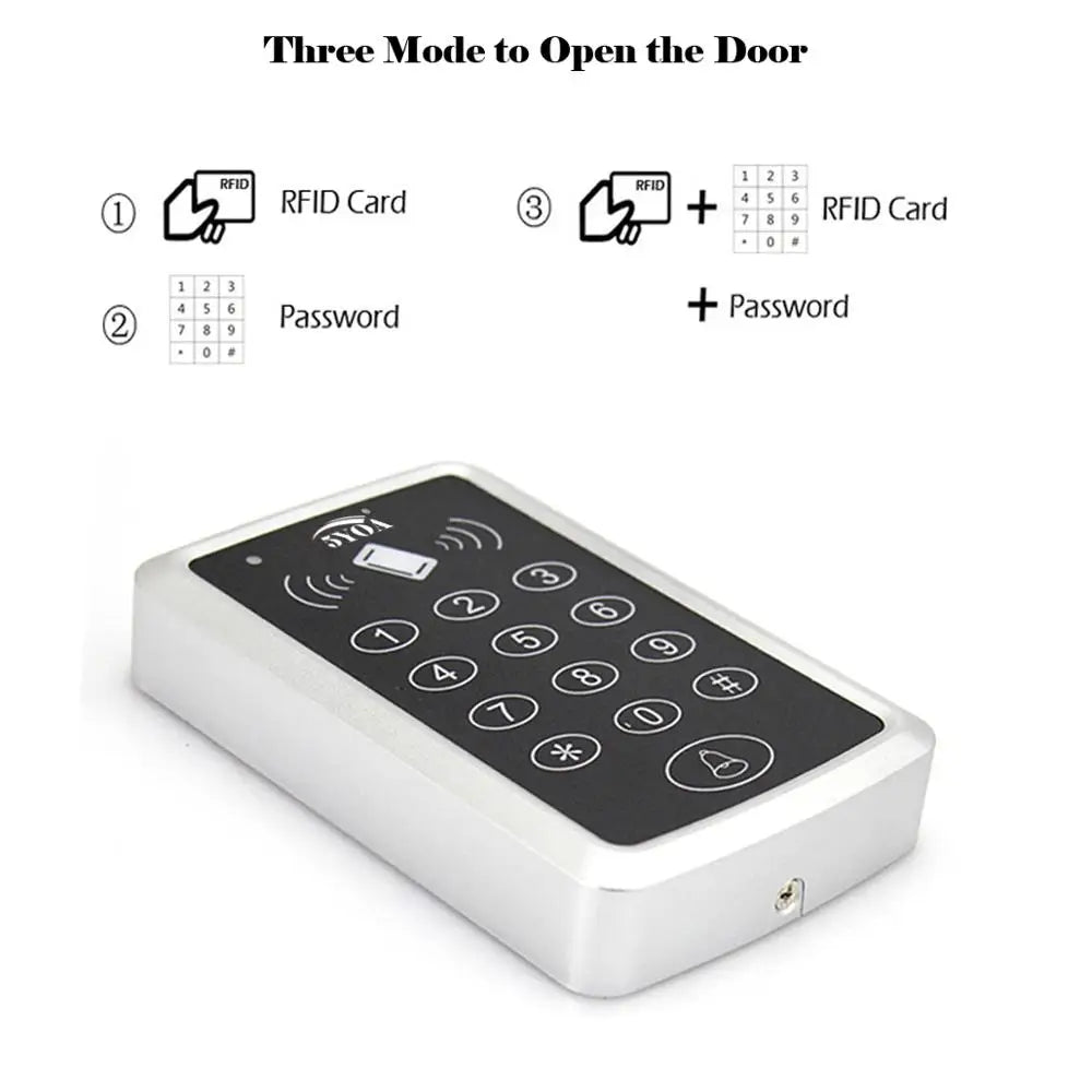 125KHz RFID Access Control Keypad EM Card Reader