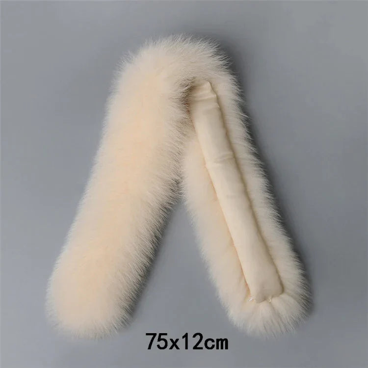 Natural Fur Tapes for Collar DIY Apparel Sewing