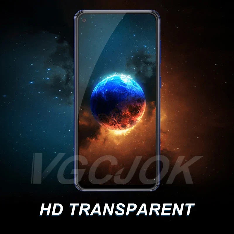4Pcs Full Cover Tempered Glass For Samsung Galaxy