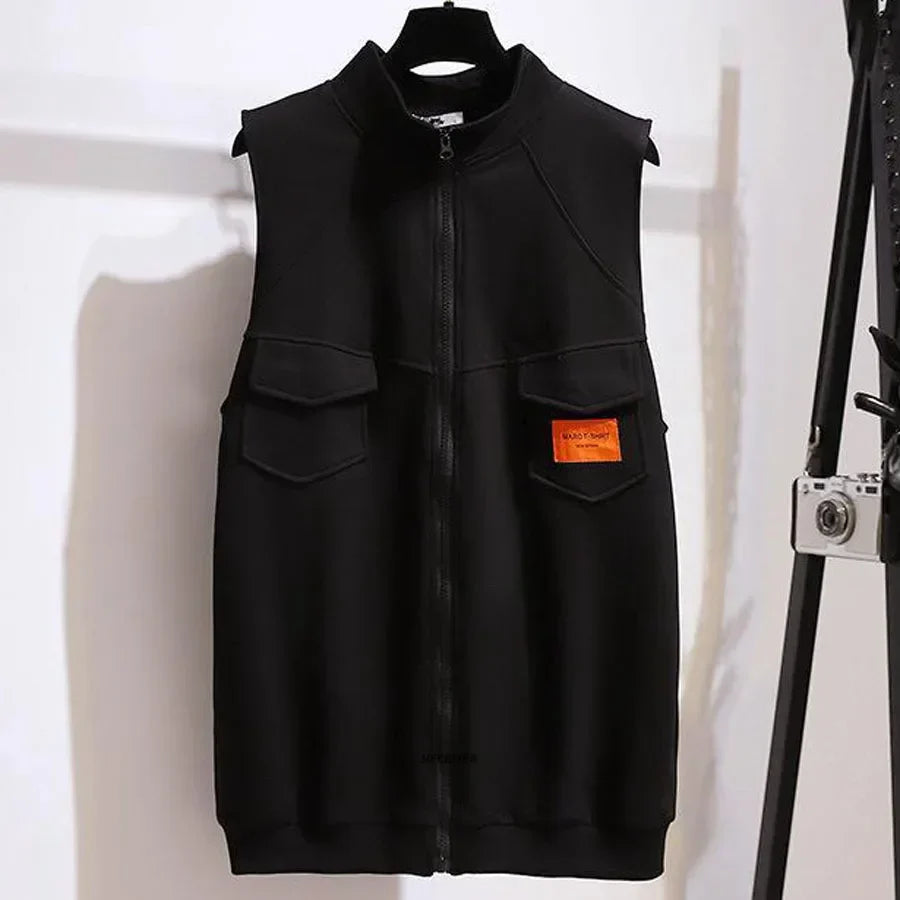 Plus Size 6XL 150kg Spring Black Jacket Women