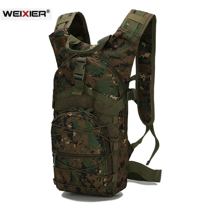 15L Molle Tactical Backpack - 800D Oxford Military Hiking Bag