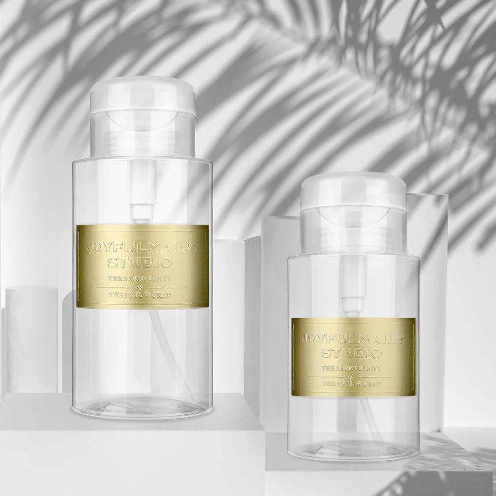 150/300ml Push Down Empty Pump Dispenser For Nail