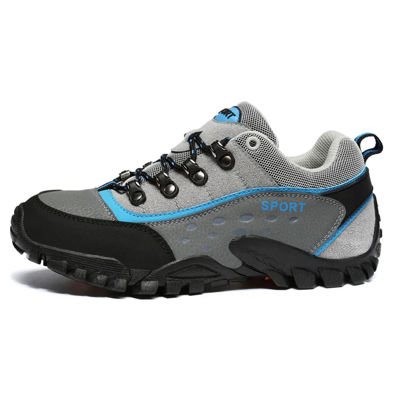 Autumn Spring Women Outdoor Leather Trekking Hiking Shoes