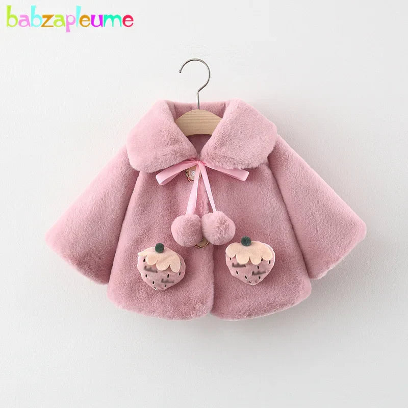 Winter Newborn Girls Clothes Korean Cartoon Cute Doll