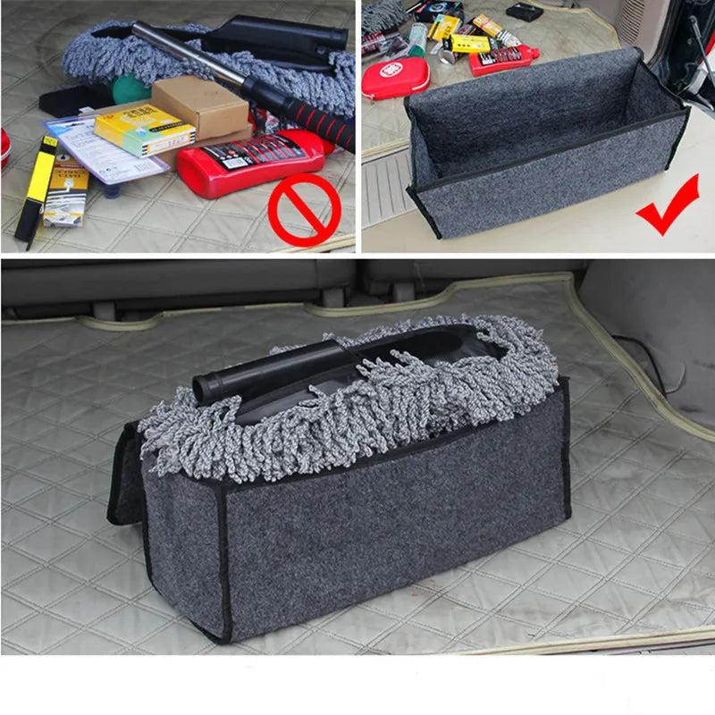Car Storage Travel Bag Soft Woolen Felt Car