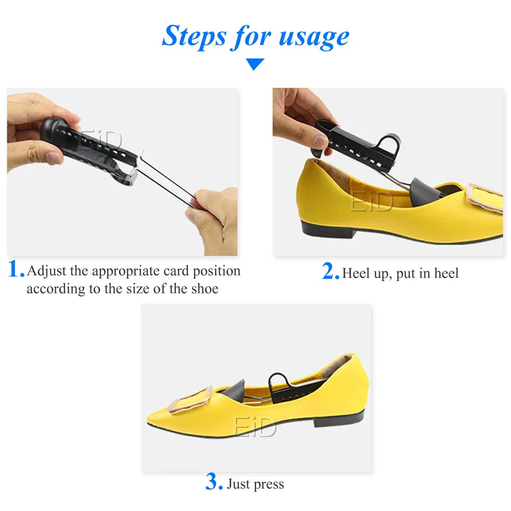 1 Pair Practical Plastic Shoe Tree Shoes Stretcher