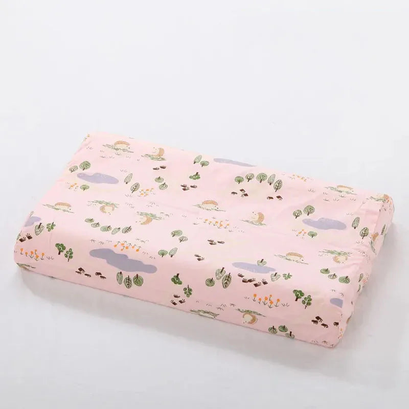 Special Pillowcase Latex Pillow Pure Cotton Children's Four