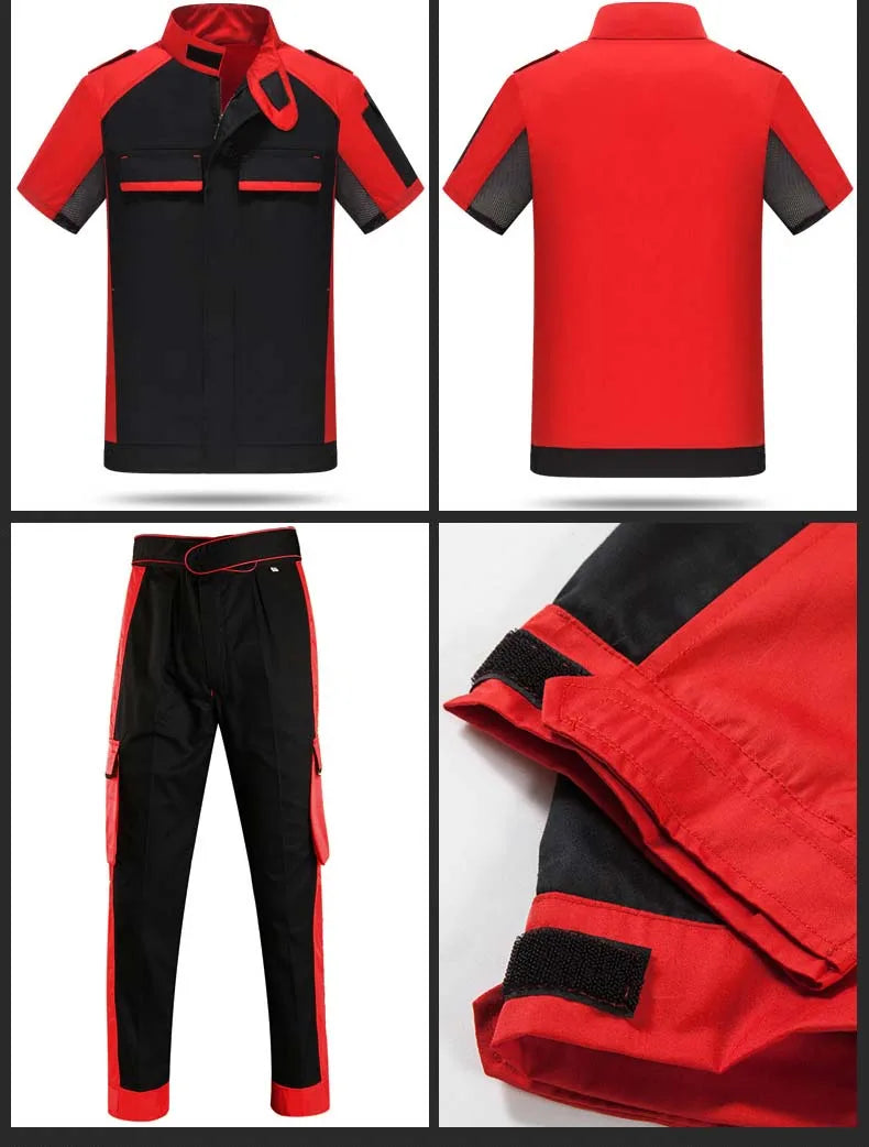 Work Clothing Set Workwear Men Worker Coveralls Workmen