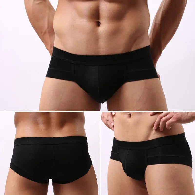Hirigin New Fashion Pure Cotton Men Sexy Bulge