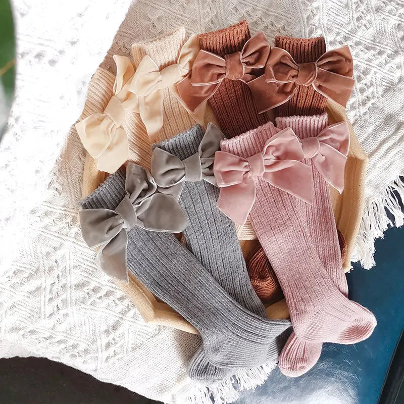 Baby Knee High Socks Winter Autumn Kids Cotton