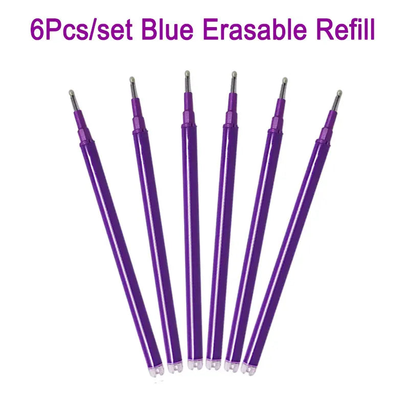 DELVTCH Erasable Gel Pen 0.7mm 0.5mm Bullet Tip