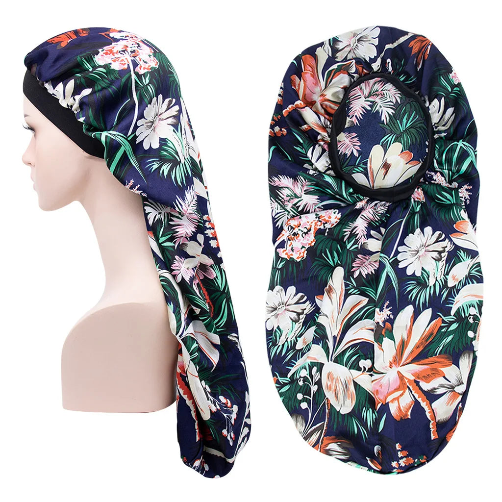 Long Tail Hat NewLady Hair Silk Hat Hairdressing
