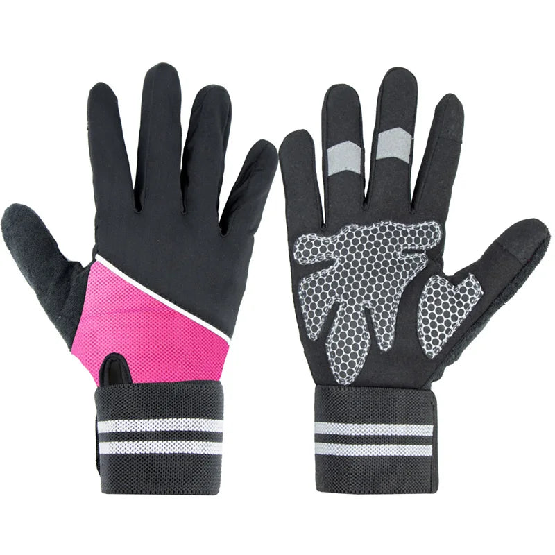 Gym Gloves Full Finger Weight Lifting Gloves With
