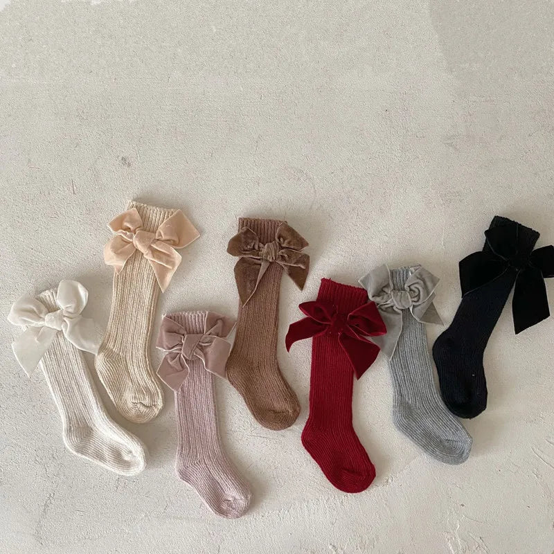 Baby Knee High Socks Winter Autumn Kids Cotton