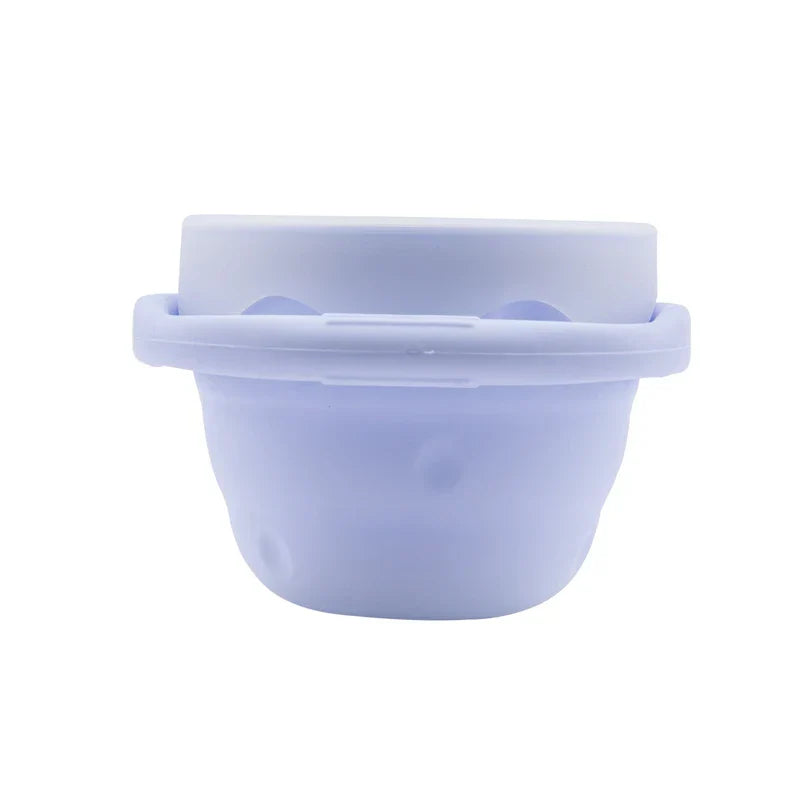BPA Free Kids Silicone Food Storage Foldable Box