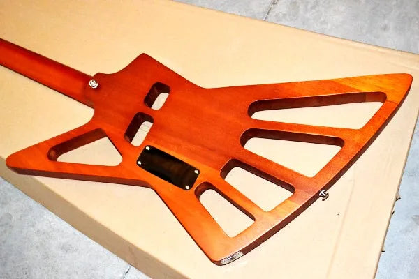 Factory customized goose shaped 6 electric guitar hollow
