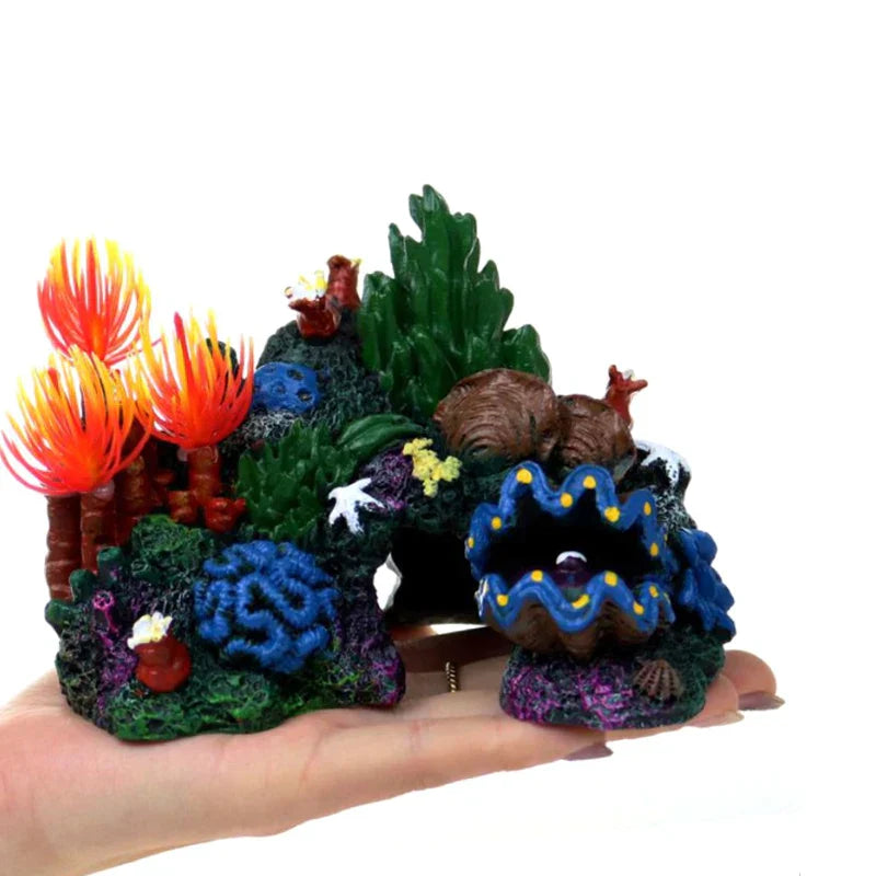 Aquarium Equipment Accessories Rockery Glass Fish Tank Landscaping