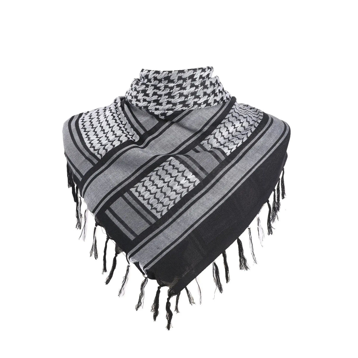 Military Arab Keffiyeh Shemagh Scarf Cotton Winter Shawl