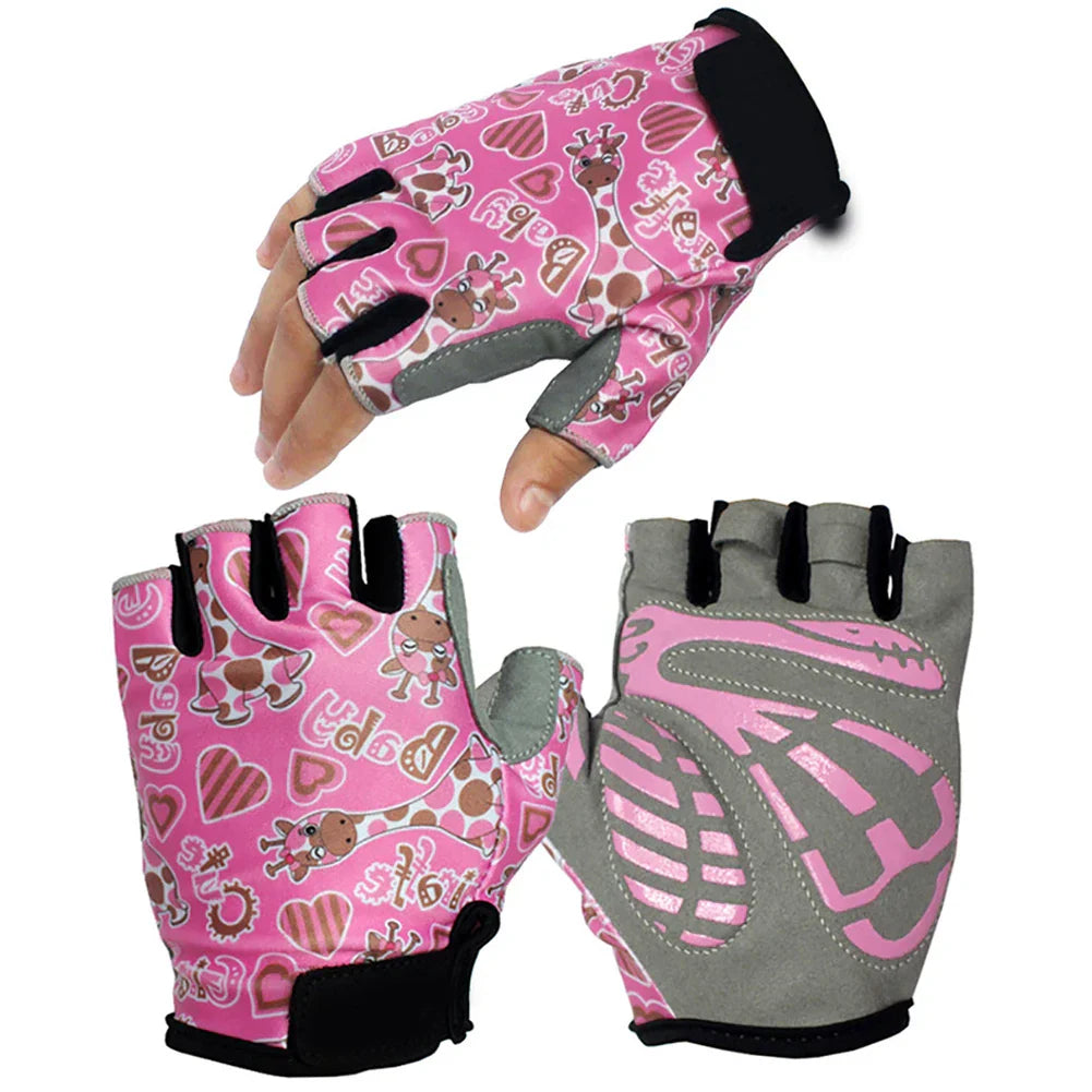 Stylish Half Finger Breathable Antislip For Sports Scooter