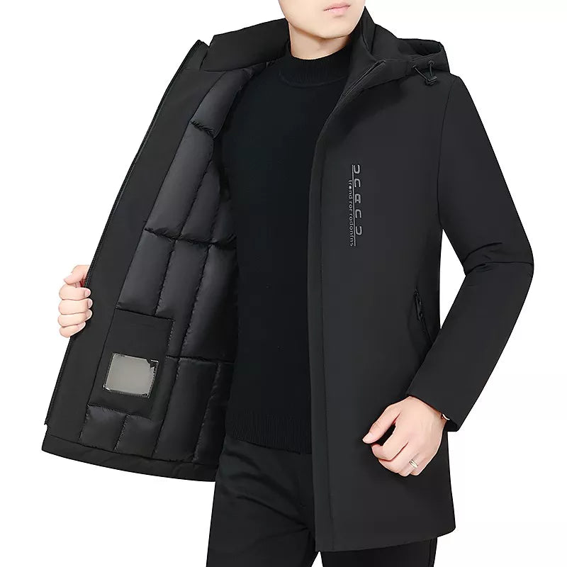 Winter Parka Men 2022 New Casual Thicken Cotton