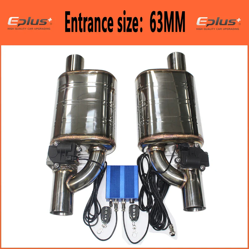 EPLUS 1 Pair 2pcs Car Exhaust System Electric