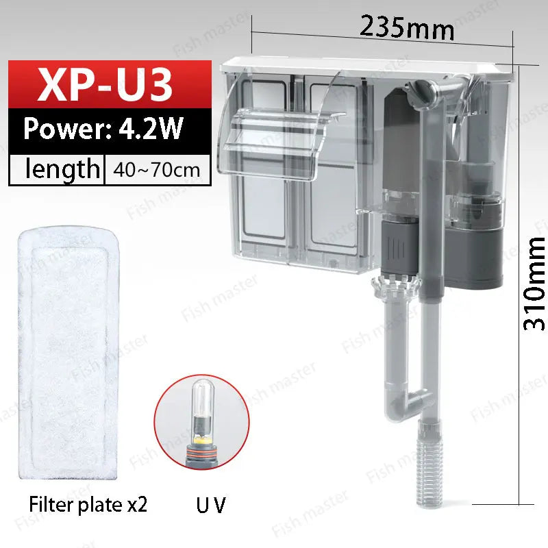 Hang On Up Waterfall Filter Water Pumps Hanging