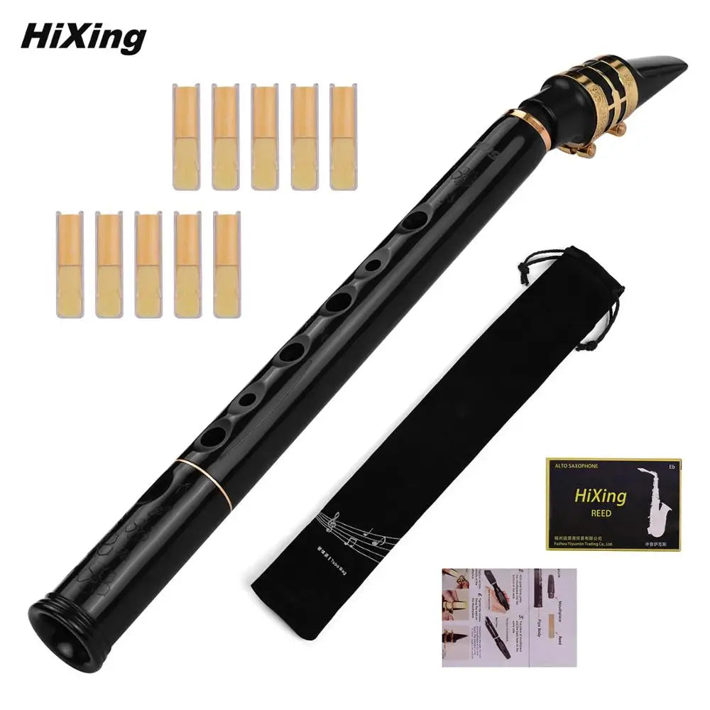 HiXing C Key Mini Pocket Saxophone Sax ABS