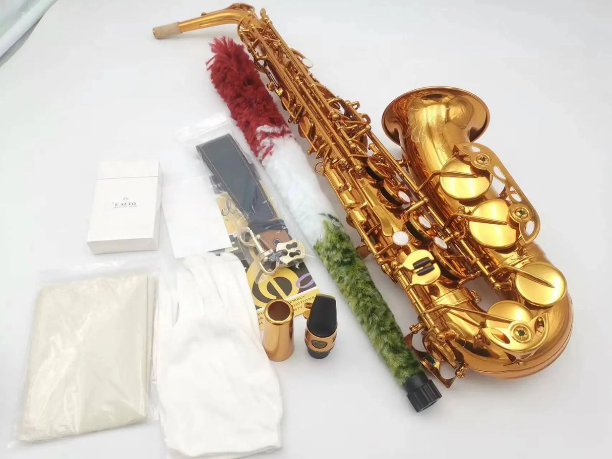 High Grade Antique Finish Eb E-flat Alto Saxophone