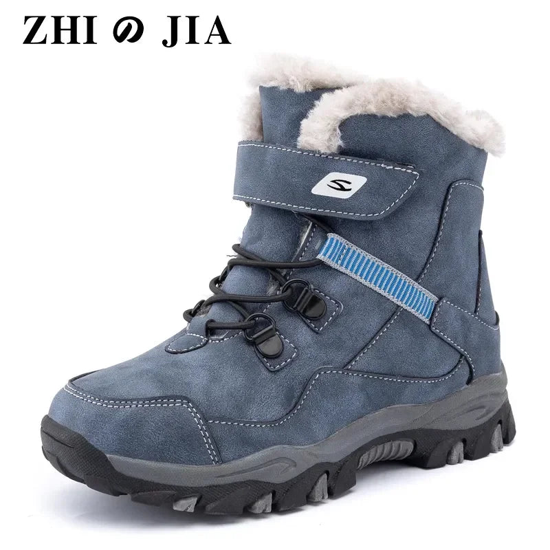 High Quality Boys girl Winter Snow Boots Platform