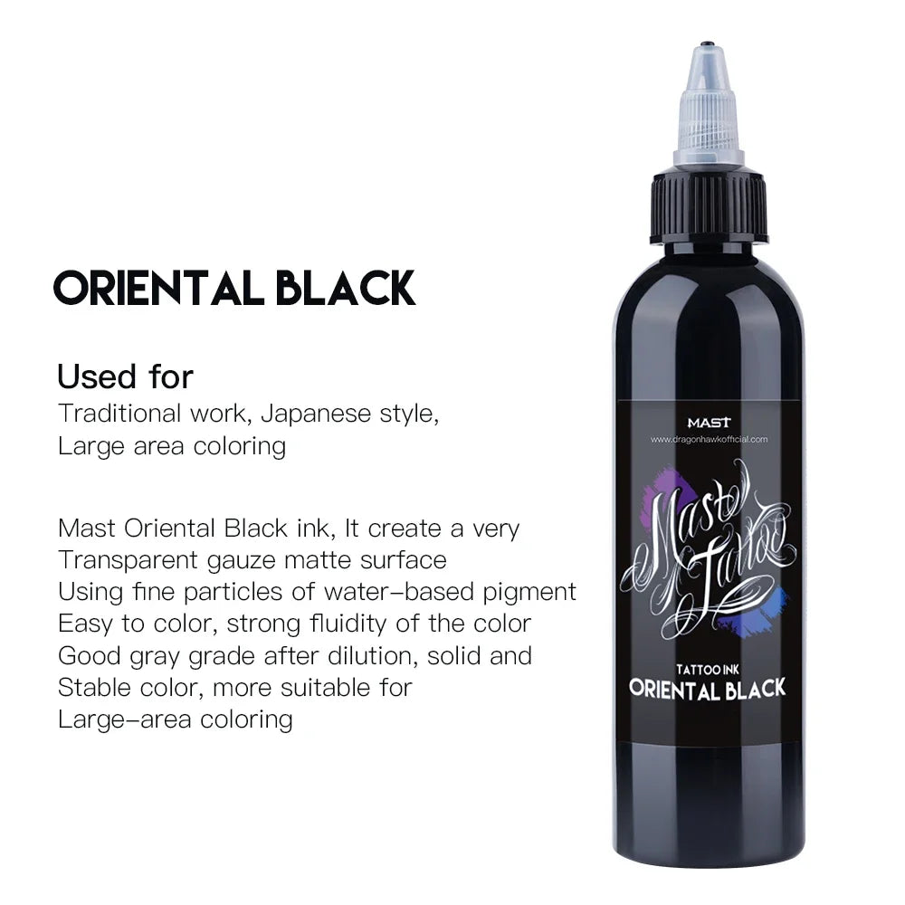 High Quality Mast Tattoo Professional Tattoo Inks Black