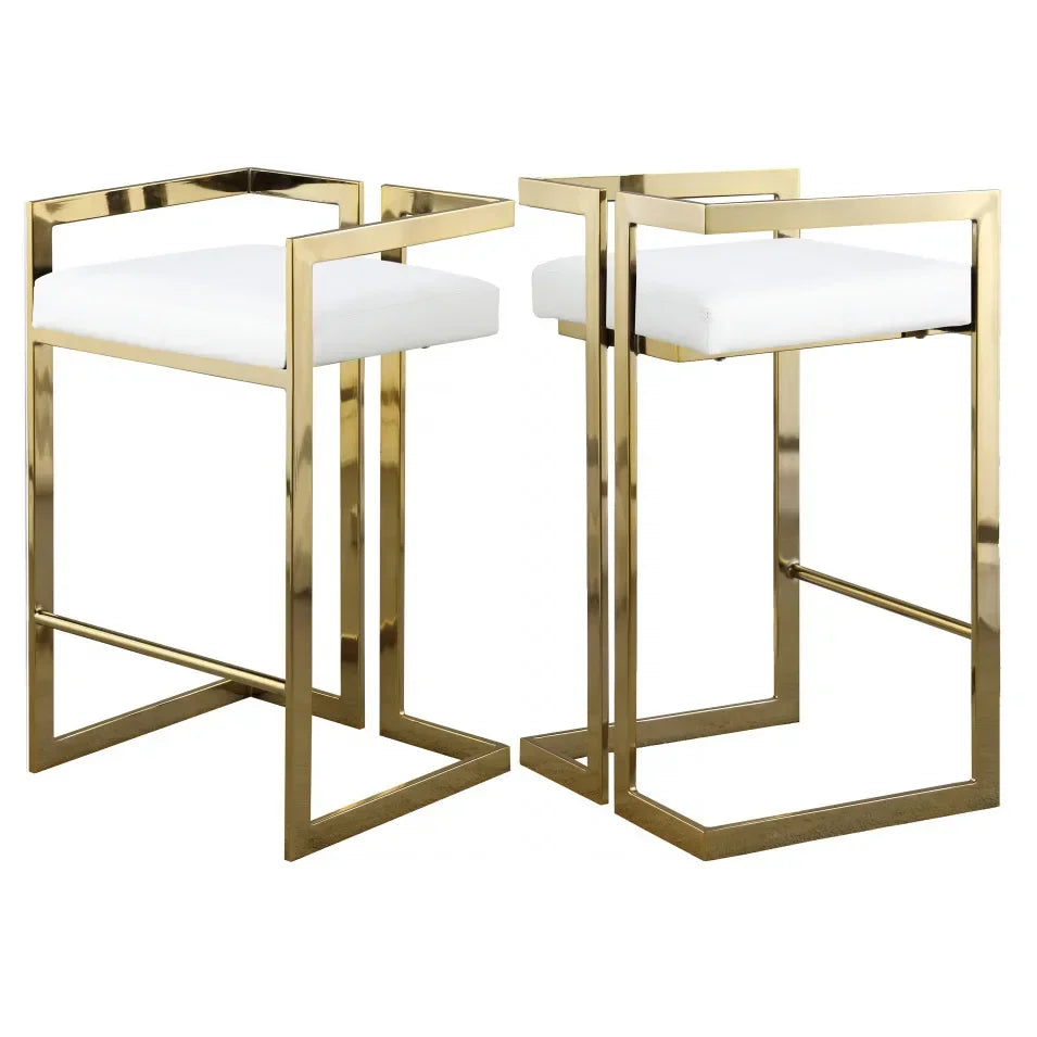 High-foot Front Desk Bar Chair Iron Metal High