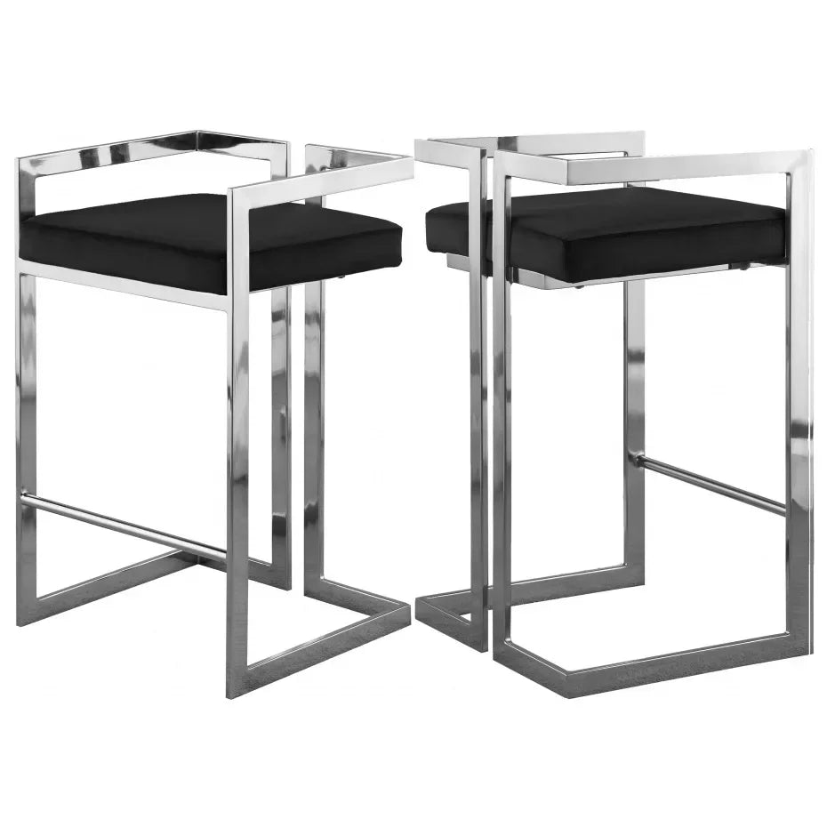 High-foot Front Desk Bar Chair Iron Metal High