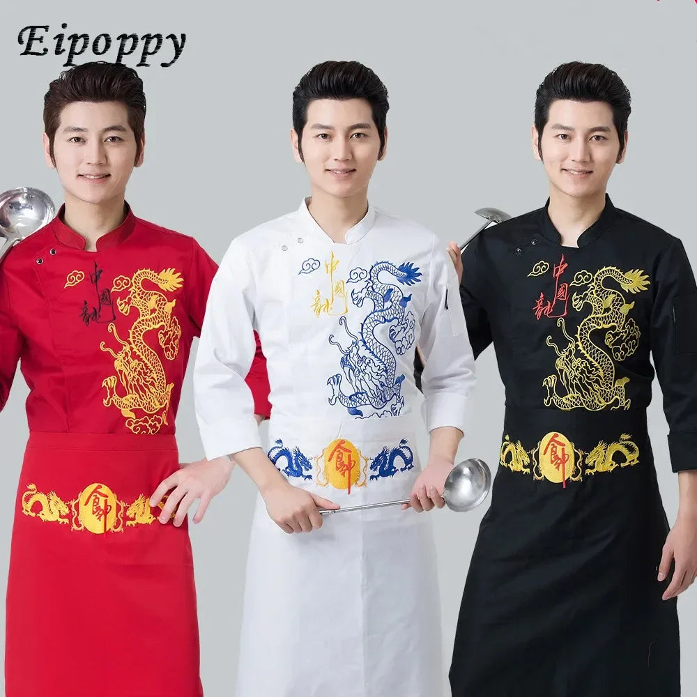 High quanlity Hotel Chef Uniform short and Long