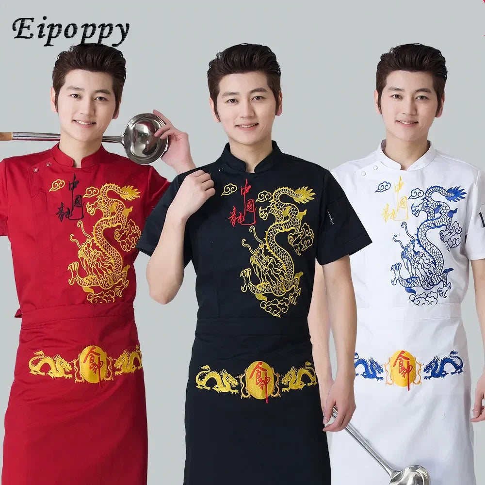 High quanlity Hotel Chef Uniform short and Long