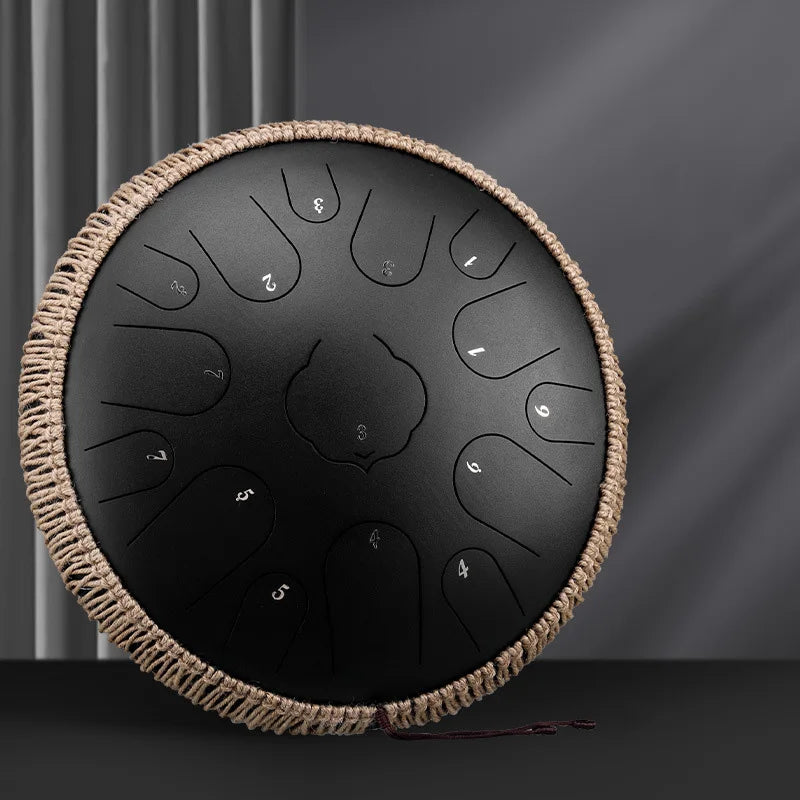 Hluru Glucophone Steel Tongue Drum C 13 inch