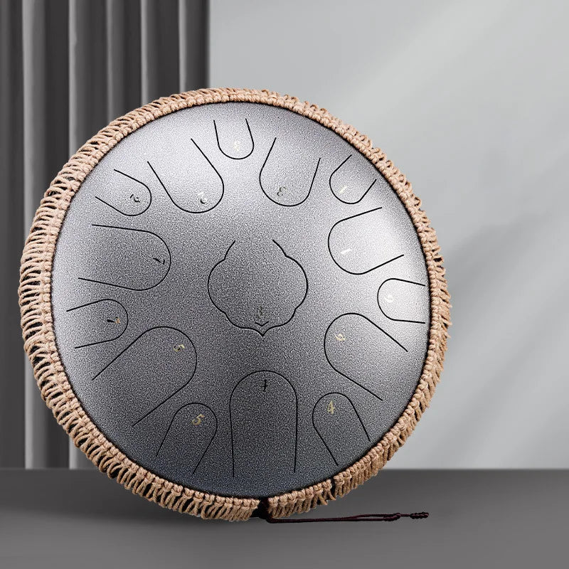 Hluru Glucophone Steel Tongue Drum C 13 inch