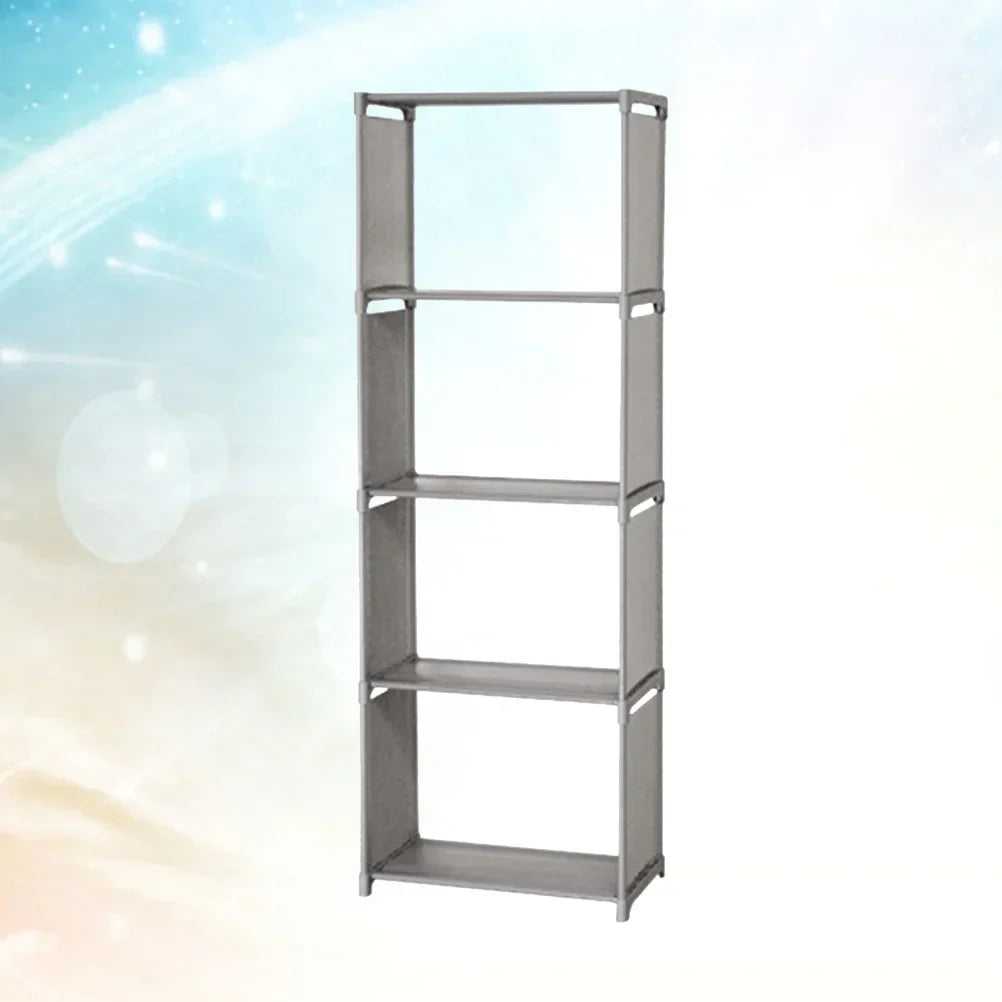 Holder Books Kitchen Storage Magazine Organizer Wooden Bookshelf