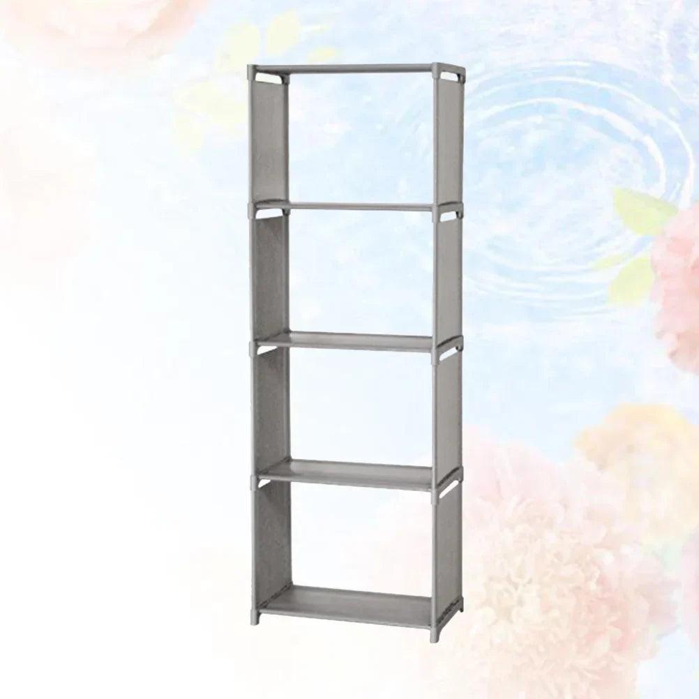Holder Books Kitchen Storage Magazine Organizer Wooden Bookshelf