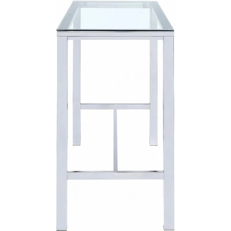Home Furnishings Tolbert Bar Tables with Glass Top