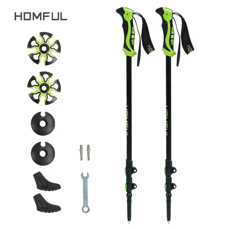 Homful/Hitorhike for Nordic walking sticks camping hiking Ultralight