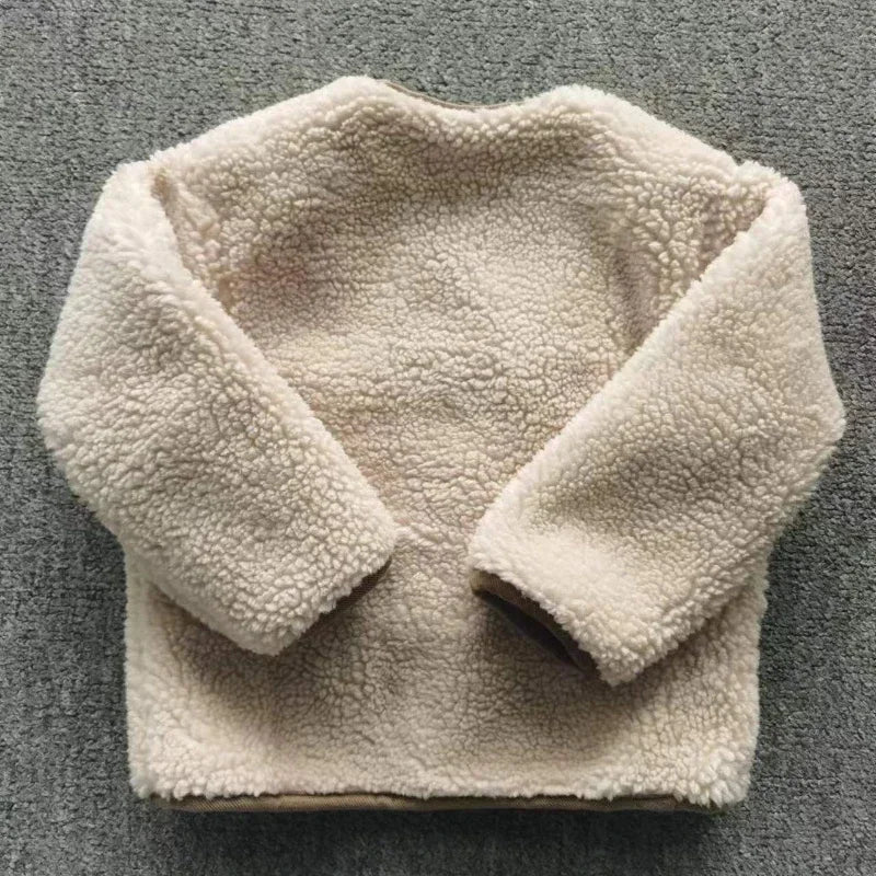 HoneyCherry Autumn and Winter New Warm Jacket Children