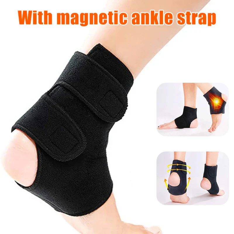 Hot Adjustable tobilleras Self-Heating Ankle Protector Ankle Brace