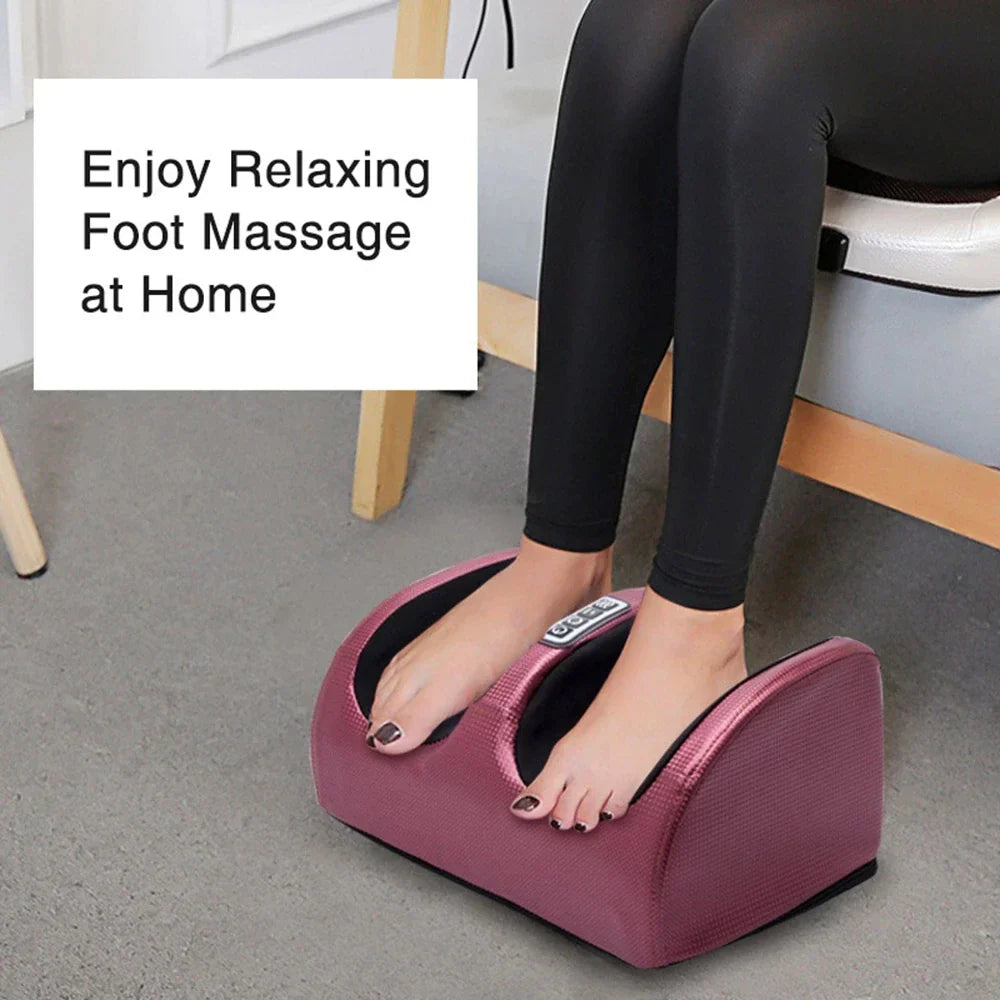 Hot Compression Electric Foot Massager Heating Therapy Shiatsu