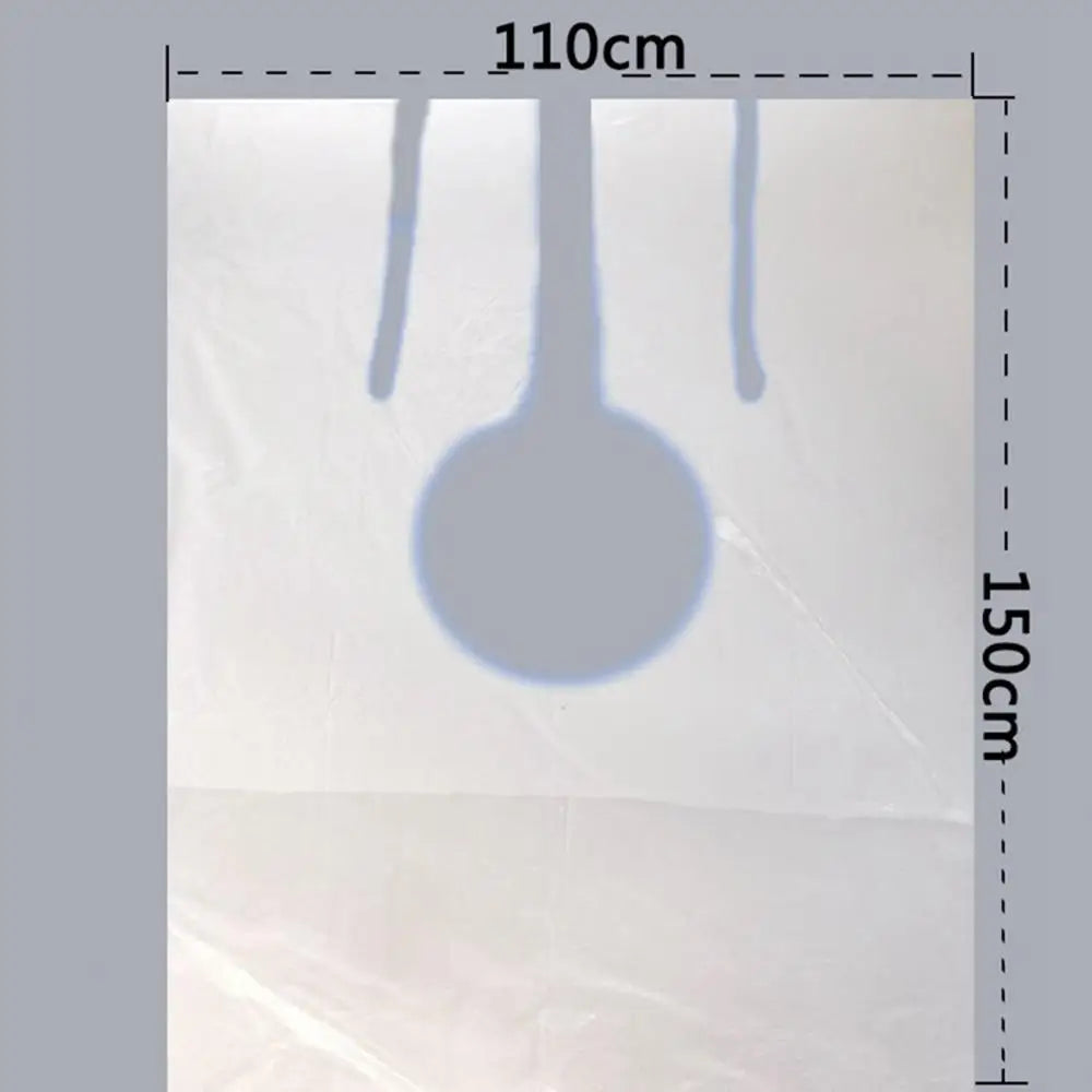 Household 50Pcs Anti-staining Disposable Barbers Cape Hairdressing Apron