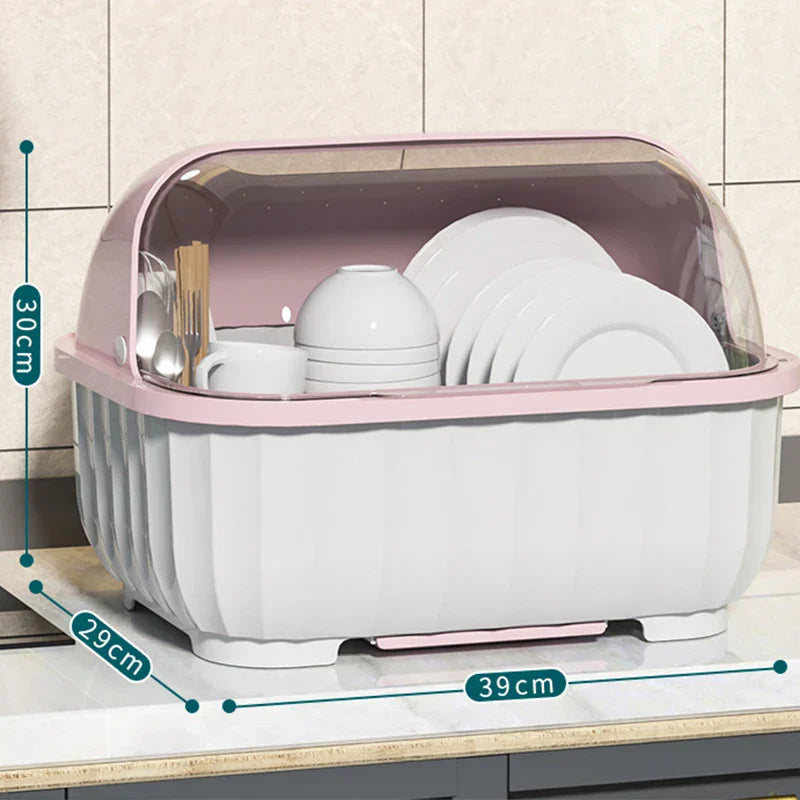 Household Kitchen Cutlery Storage Box Shelf Dishes Cup