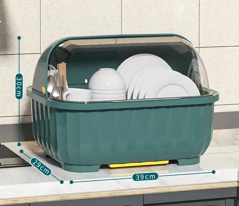 Household Kitchen Cutlery Storage Box Shelf Dishes Cup