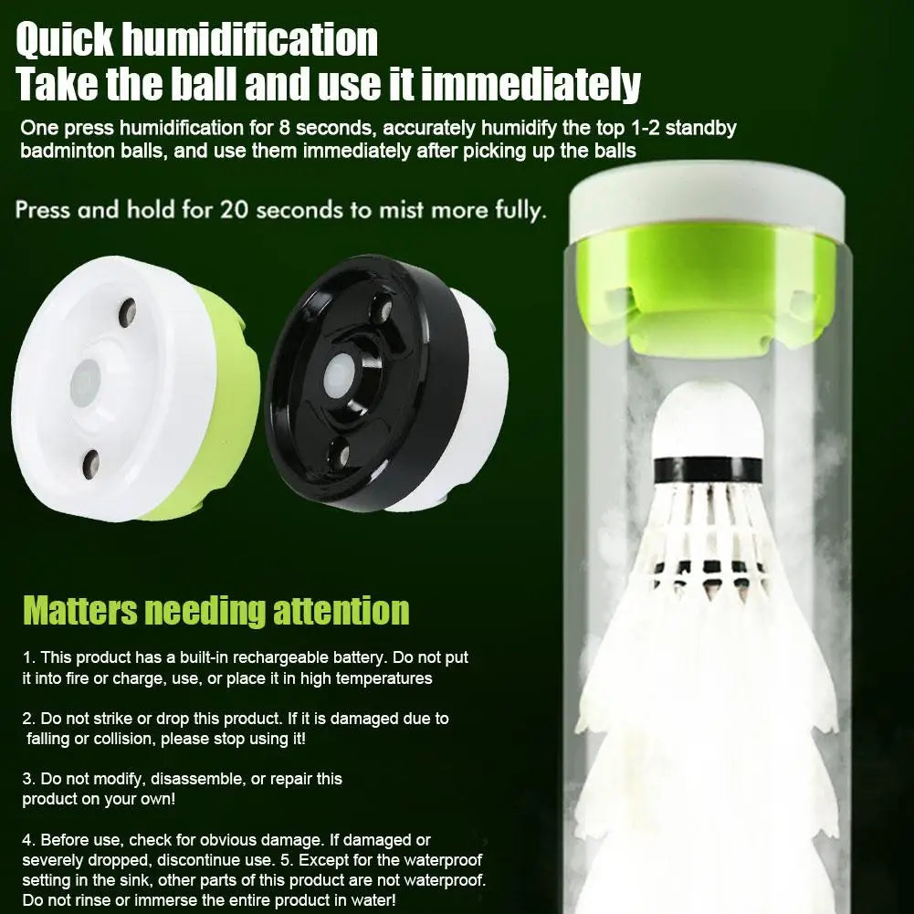 Humidifier Badminton Shuttlecock Steam Air Mini Humidifier Keeps