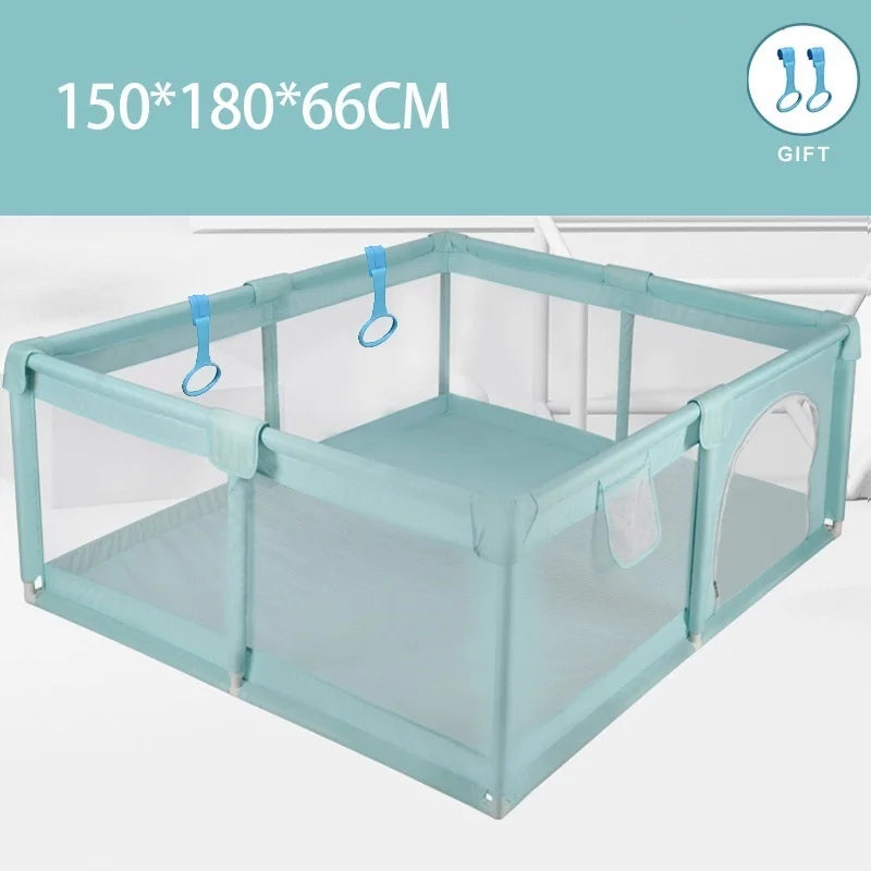 IMBABY Playpen Children Pull rings Free Kids Fence