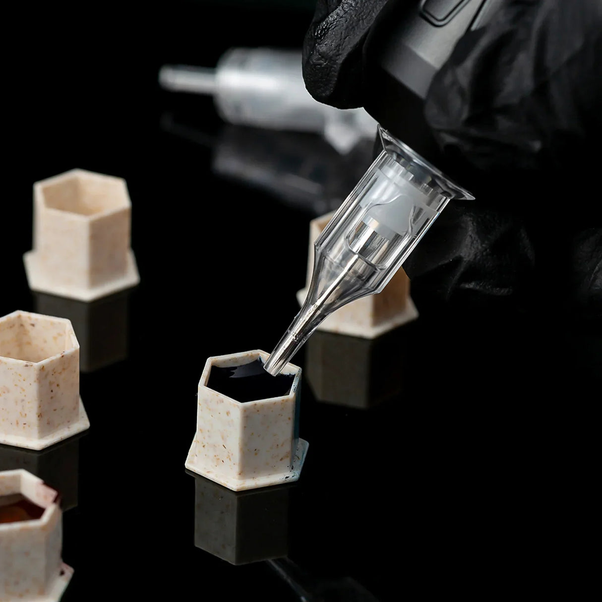 INKIN Real Safety Tattoo Needle Cartridge Precise Positioning